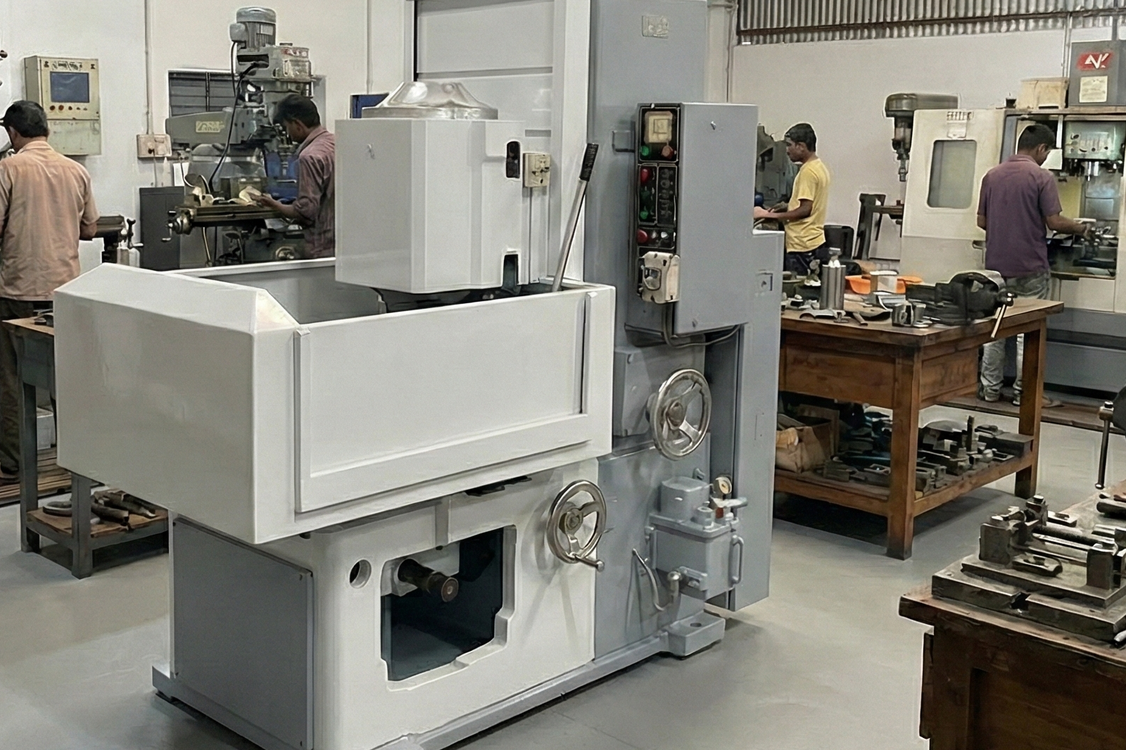 Rotary Grinding In Toolroom Edited